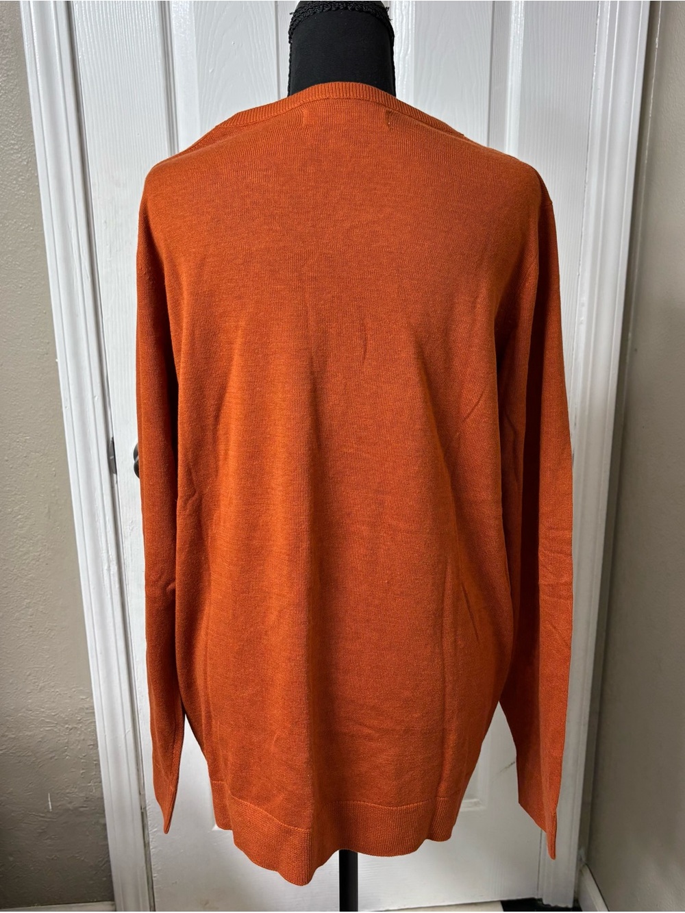Black Pearl & Rhinestone Embellished Crewneck Sweater XL - Picture 4 of 4